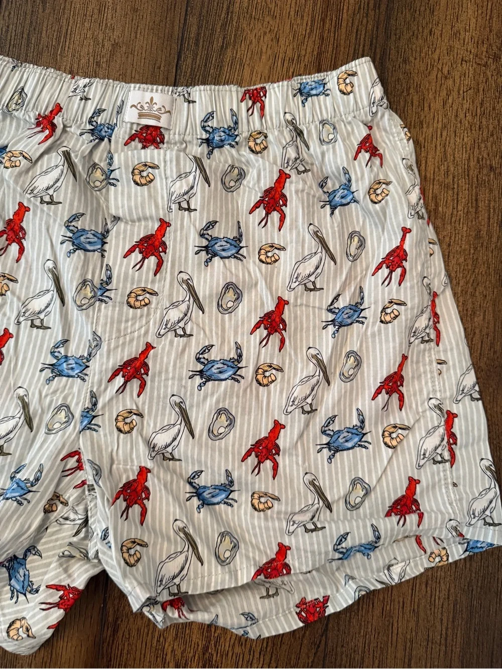 Royal Standard Going Coastal Boxer Shorts Men's Medium Novelty Boxer Shorts